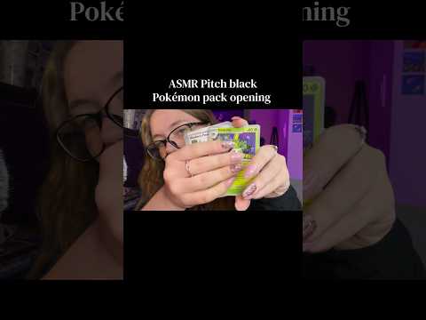 More Pokémon! #asmr #pokemon #pitchblack #cardopening #asmrpokemon #relax #tingles #triggersforsleep