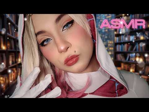 Spider Gwen te dá beijinhos bem de perto 💋ASMR