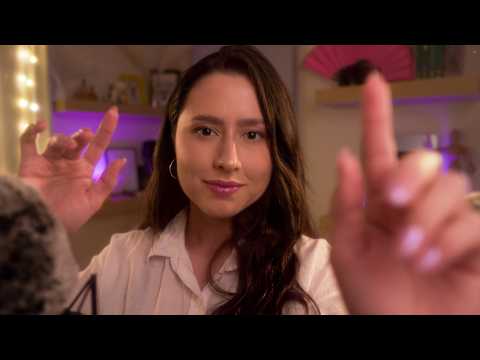ASMR Sleep 🌊 with Positive Affirmations, Spiral Hand Movements & Mic Brushing for Deep Relaxation