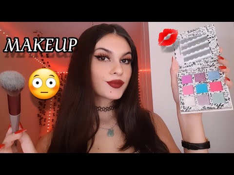 Asmr 💄 Tu Amiga te MAQUILLA para una CITA 💋 Asmr roleplay español