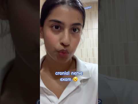 who loves cranial nerve exams ? 🙋🏻‍♀️ #asmr #cranialnerveexam