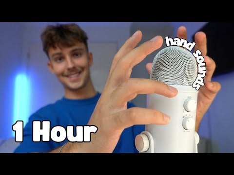 1 Hour of PURE Hand Sounds ASMR (no talking 🤫)