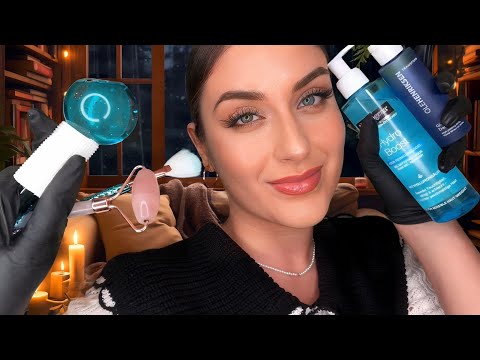 ASMR Deutsch Verwöhendes Gesichtsspa bei Regen (Facial Treatment, Massage, Layered Sounds, Spa RP)