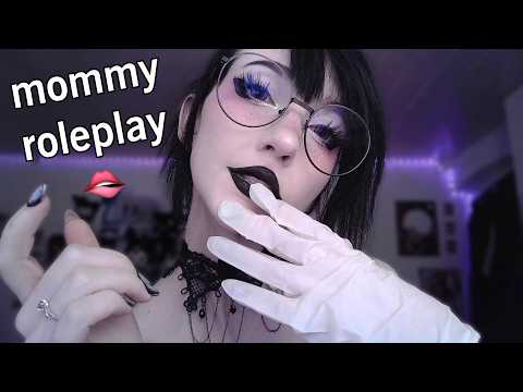 ASMR Mommy cleans Your Ears 🖤 (with Love) 