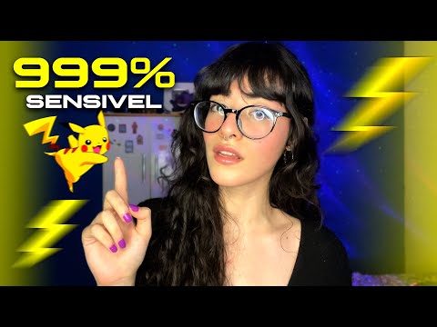 ASMR ⚠️ 999% MAIS SENSÍVEL SENSIBILIDADE NO TALO! intenso ⚠️