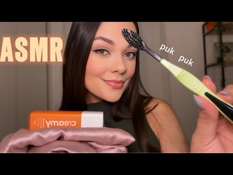 ASMR: TE PREPARANDO PARA DORMIR MUITO ESTA NOITE 🌛😴