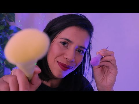 ASMR SONS DE BOCA E PINCÉIS PARA DERRETER O CÉREBRO