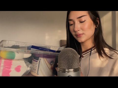 ASMR random triggers in my trigger box ❤️