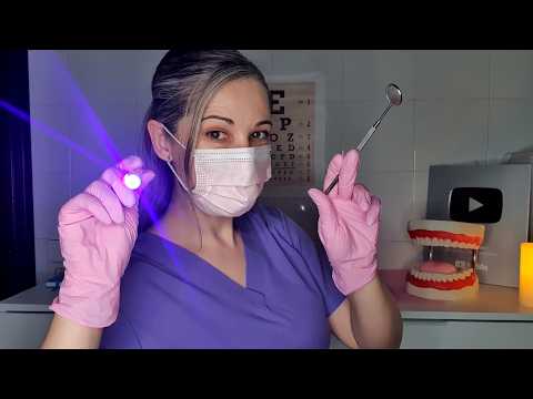 Clínica ASMR | Dentista | Revisión y Empaste Realista| Roleplay Español