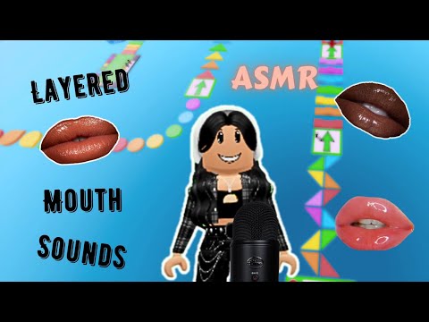 🙊[Roblox ASMR] LAYERED ✨MOUTH✨ SOUNDS 😴🤤 | Super Fun Obby