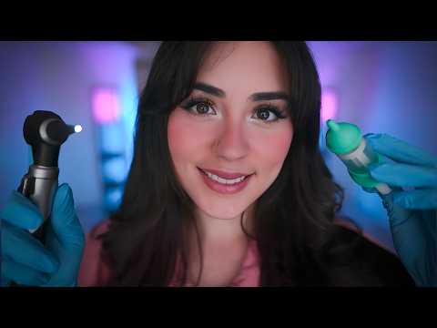 ASMR | Ear Exam & Cleaning 🩺 Medical Roleplay For Sleep 😴✨