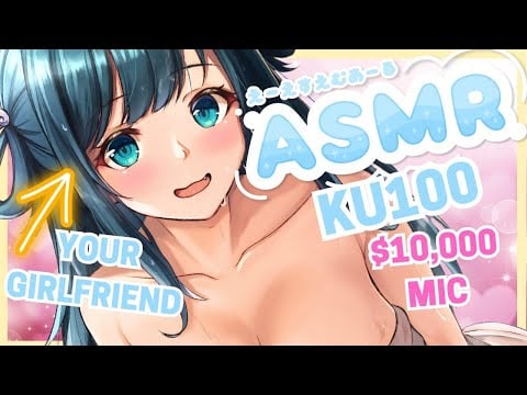 【ASMR KU100】Healing Night Care From Your Angel Girlfriend ❤️  Onee san Voice $10,000 Mic EN 日本語