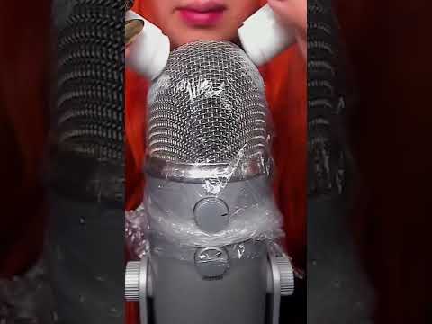 ASMR Glue Sticks on the Mic #asmr #tingles #shorts