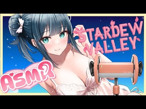 【ASMR 3Dio】Settling in The Countryside With Your WIFE Stardew Valley Gaming