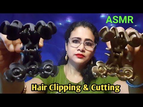 My First Asmr Hair clipping & Cutting😴| Asmr Ghosal | Asmr personal attention