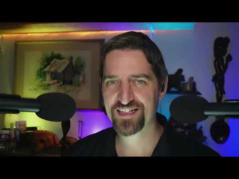 ASMR Ramble Tapping & Low Voice 🖤BLACKOUT #Binaural #SleepAid