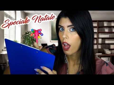 ASMR 🎅🏻 PSICOLOGA TI CONVINCE CHE NON SEI BABBO NATALE • ROLEPLAY (Speciale Natale)