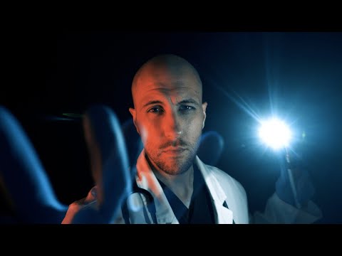 ASMR : Experimental Full Body Medical Exam: Intense Visual and Audio Triggers | Cranial Nerve Tests