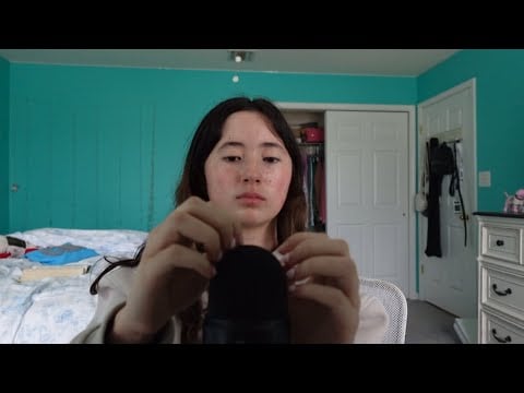 5 minutes of mouth sounds and mic scratching