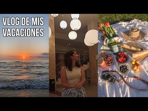 VLOG ASMR 👙 ACOMPAÑAME en MIS VACACIONES 🏖️ en LA PLAYA🌊 (asmr español)