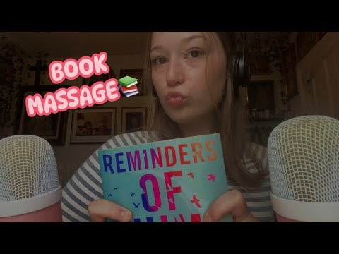 ASMR- Book Massage📚 