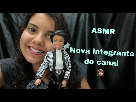 [ASMR] A nova integrante do canal - ASMR com BONECA