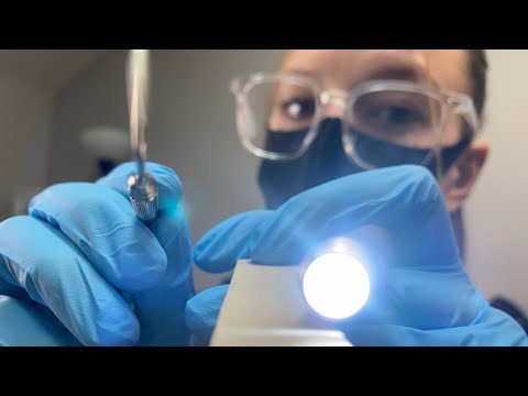 ASMR POV Dental Exam | Sensory Sounds, Relaxing | Probing, Scraping, Cleaning, Fluoride