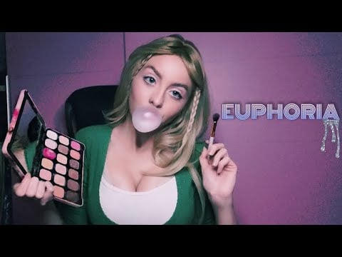 Euphoria ASMR | Your BFF Cassie Does Your Make-Up💄 [DRAMA!]