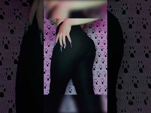 ASMR leggings triggers #asmr #asmrfabricscratching #asmrtriggers