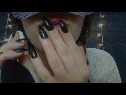 💫 ASMR Lo-Fi Whispering and Hand Movements , LoFi KISSES 💋😘[ Mouth sounds , Tapping ,Tongue Click ]