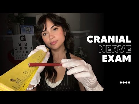 ASMR | Cranial Nerve Exam 🩺🐁 (Visuals + Deeps Whispers)