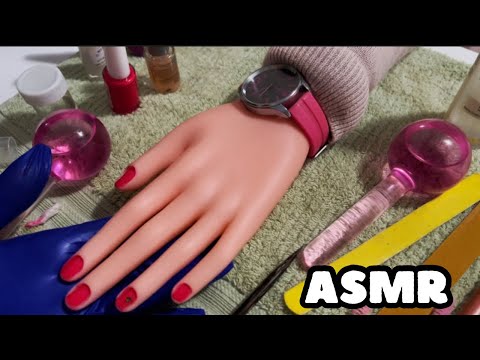 ASMR:FAZENDO SUAS UNHAS/LEINHA ASMR #asmr #relaxante #relaxing #asmrtriggers #satisfying