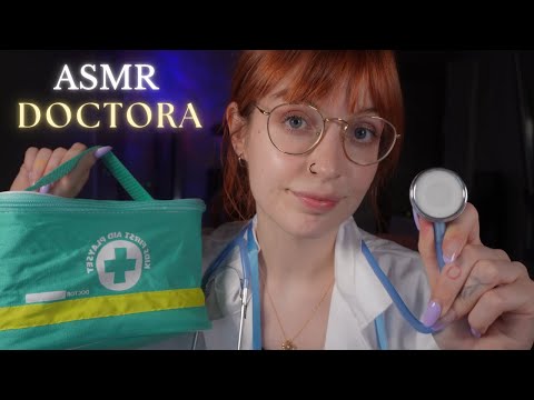 ASMR DOCTORA te hace un CHEQUEO MÉDICO NOCTURNO  🩺 Atención Personal para Dormir