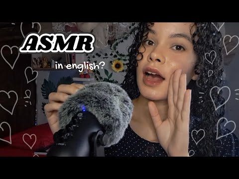 ASMR trying to SPEAK English | Tingly Trigger Words 🇧🇷🗣️Eng (tentando falar inglês)