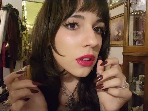 ASMR ♡ wlw girl gets something out of your eye (eye exam)