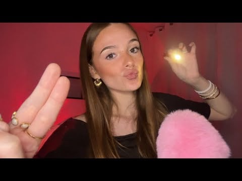 ASMR: SUIS MES INSTRUCTIONS pour t’endormir rapidement💤 (overstimulation et beaucoup de visuel🫣)
