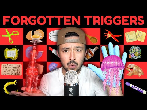THE FORGOTTEN ASMR TRIGGERS!!!