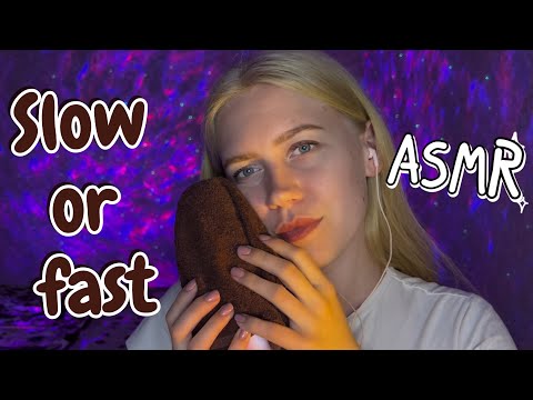 Mouth sounds | slow or fast | #asmrminuha #asmr
