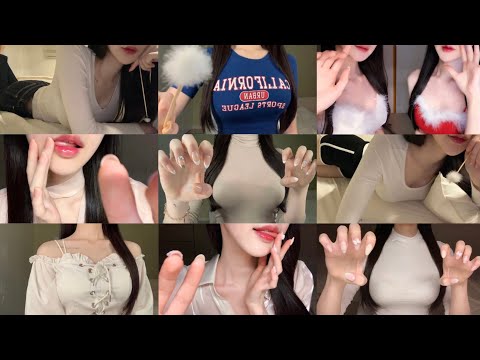 ASMR / 2022 베스트 팅글 사운드 모음집💥💤 (스핏페인팅, 탭핑, 귀청소, 단어반복)