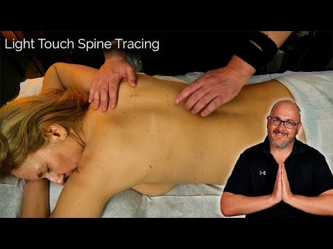 ASMR Soft Tracing Down the Spine – Sleepy, Loving Touch