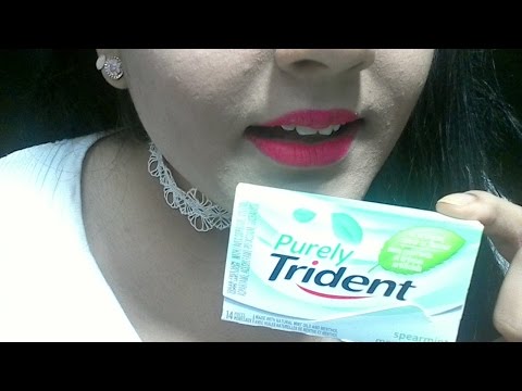 ASMR Gum Chewing - Soft Spoken!