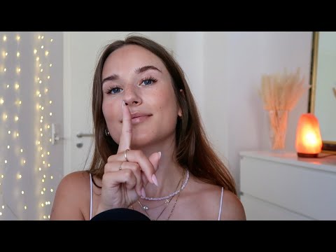 ASMR aber mit meiner echten Stimme 🤫(Soft Spoken) Trigger Assortment German Deutsch