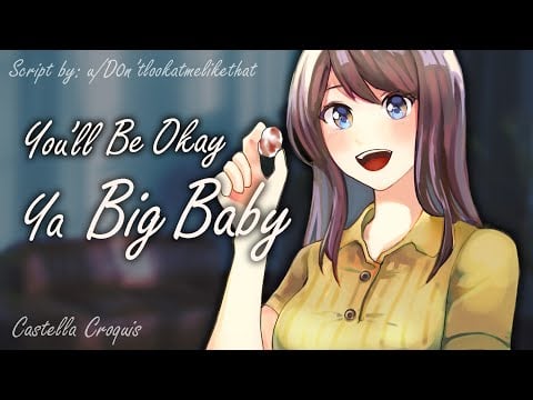 Your Wife Patches Your Wounds Up [Wholesome][little-ASMR][F4A]
