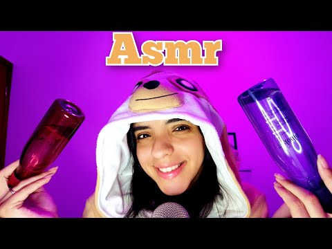 ASMR - 5 minutos de sons de líquido para você relaxar!