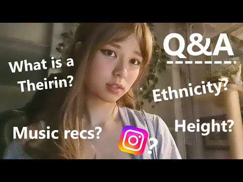 Q&A | Answering your questions~ SOFT SPOKEN RAMBLING ASMR | also some tapping sounds✨
