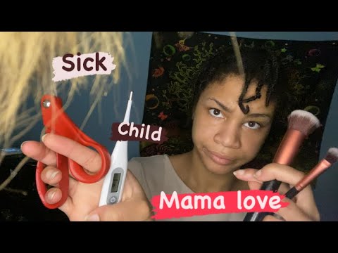 ASMR - Mama Comforts You Because You’re Sick (Kayleigh)