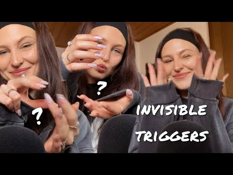 ASMR | guess the invisible triggers🤍