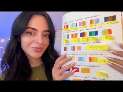 Tingly Handdrawn IQ Test ASMR ✨ to Make You Fall Asleep