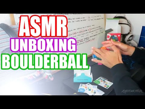 ASMR UNBOXING/REVIEW | BOULDERBALL 3en1 Puzzle 3D + Juego + Entrenamiento