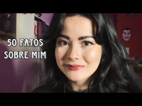 asmr: 50 fatos sobre mim! (sussurros, mic scratching, tapping e muito mais!)